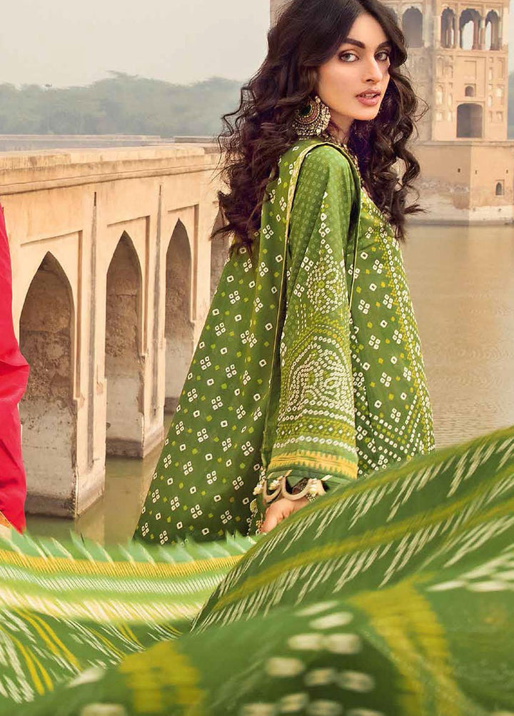 Chunri by Gul Ahmed Printed Lawn Suits Unstitched 3 Piece GA23C CL-32104 B - Summer Collection