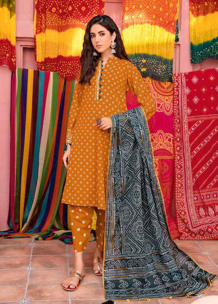Chunri by Gul Ahmed Printed Lawn Suits Unstitched 3 Piece GA23C CL-32126 A - Summer Collection