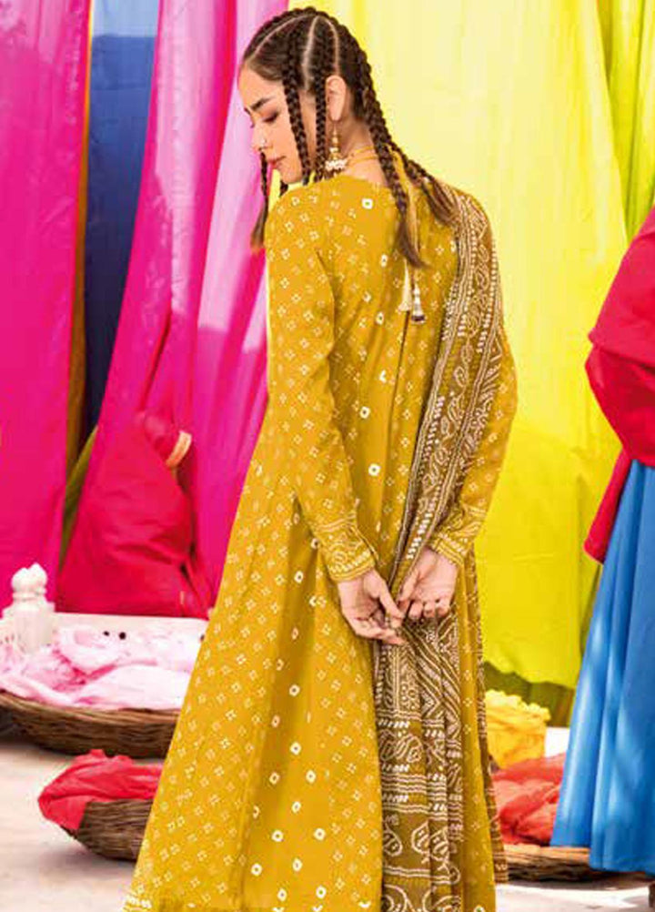Chunri by Gul Ahmed Printed Lawn Suits Unstitched 3 Piece GA23C CL-32126 B - Summer Collection