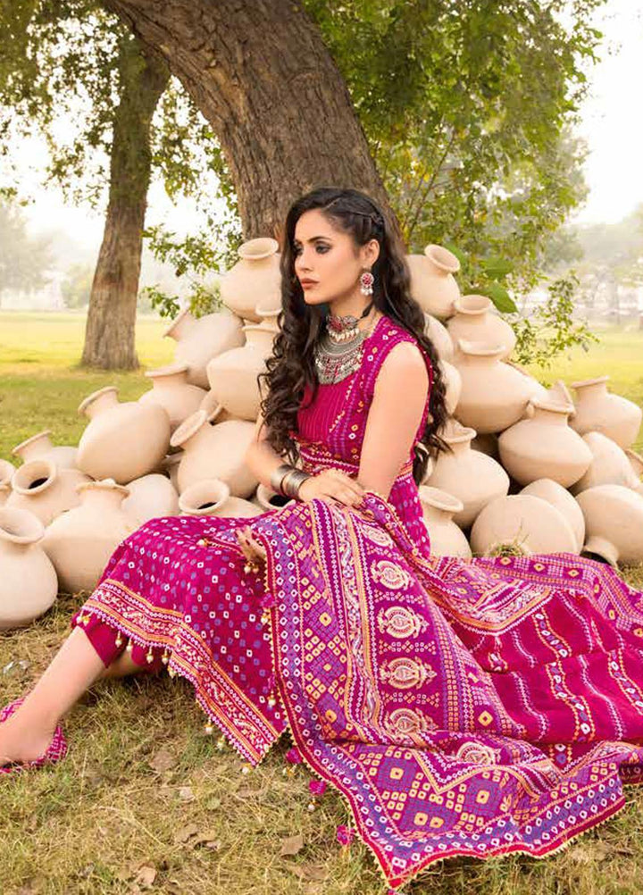 Chunri by Gul Ahmed Printed Lawn Suits Unstitched 3 Piece GA23C CL-32140 A - Summer Collection