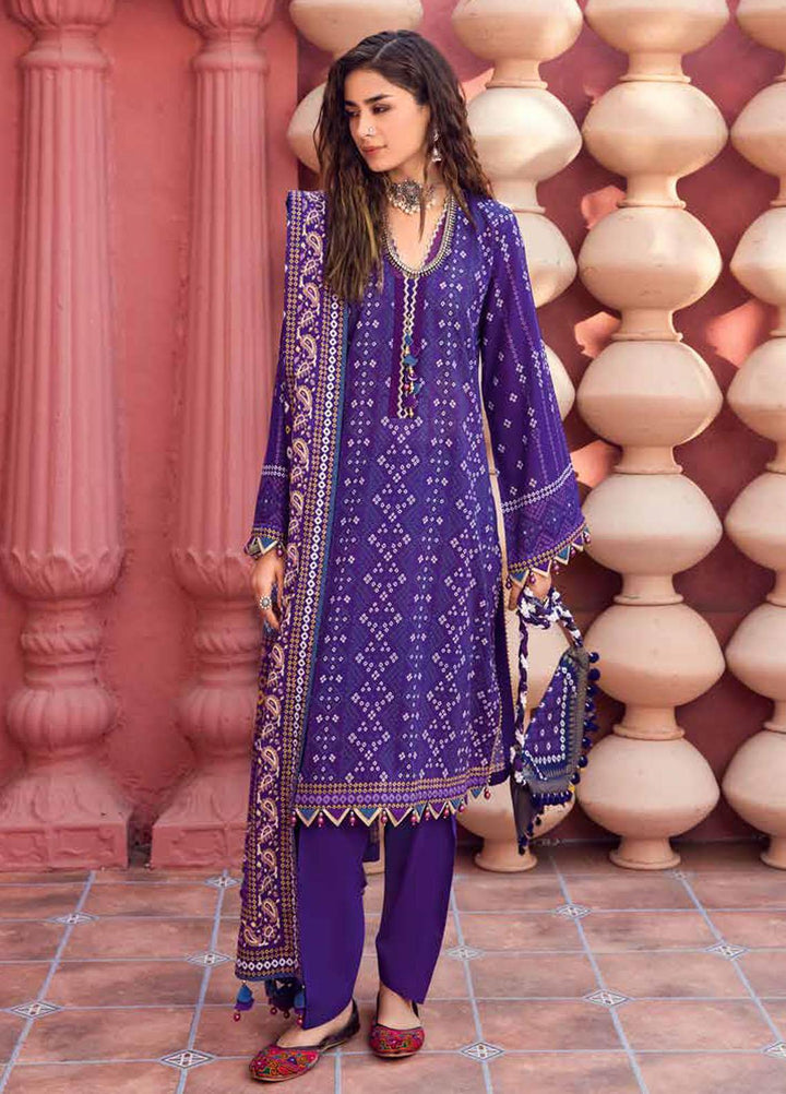 Chunri by Gul Ahmed Printed Lawn Suits Unstitched 3 Piece GA23C CL-32141 B - Summer Collection