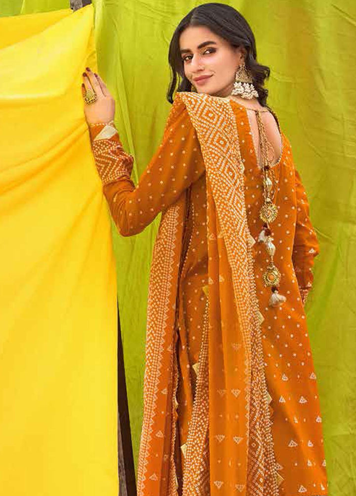 Chunri by Gul Ahmed Printed Lawn Suits Unstitched 3 Piece GA23C CL-32163 A - Summer Collection