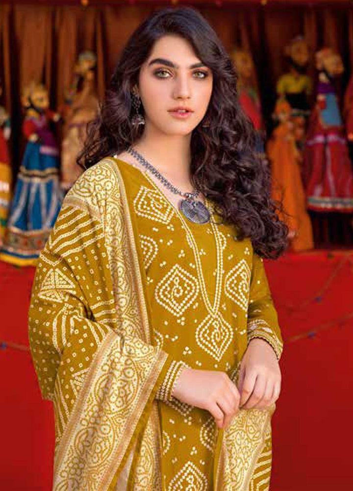 Chunri by Gul Ahmed Printed Lawn Suits Unstitched 3 Piece GA23C CL-32165 - Summer Collection