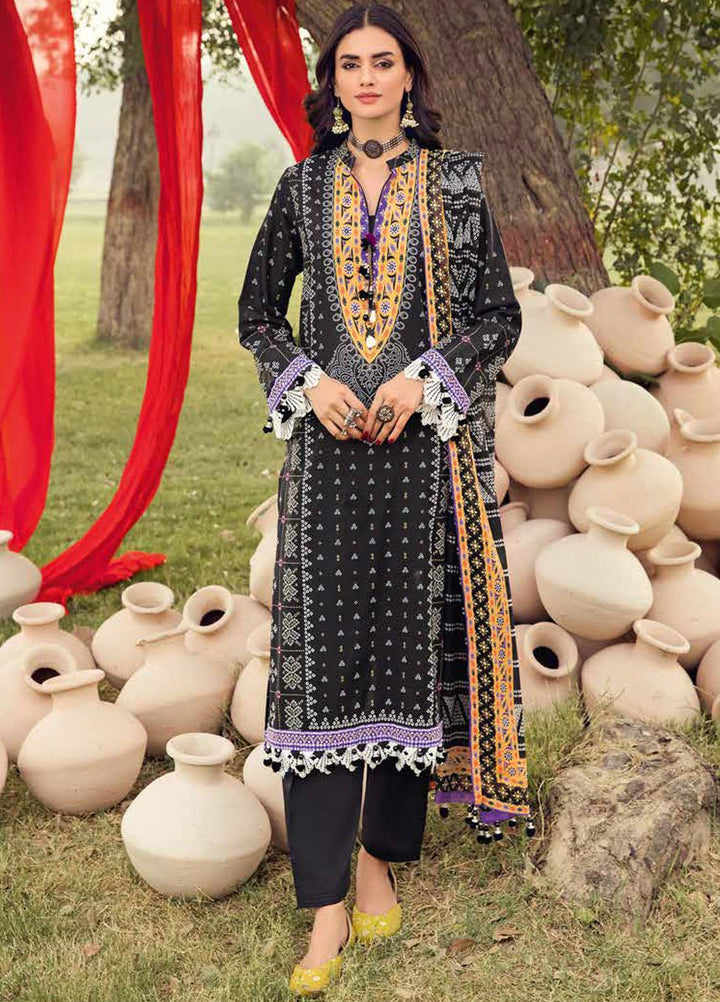 Chunri by Gul Ahmed Printed Lawn Suits Unstitched 3 Piece GA23C CL-32180 A - Summer Collection