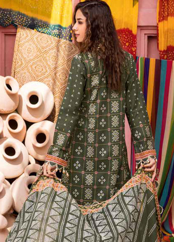 Chunri by Gul Ahmed Printed Lawn Suits Unstitched 3 Piece GA23C CL-32180 B - Summer Collection