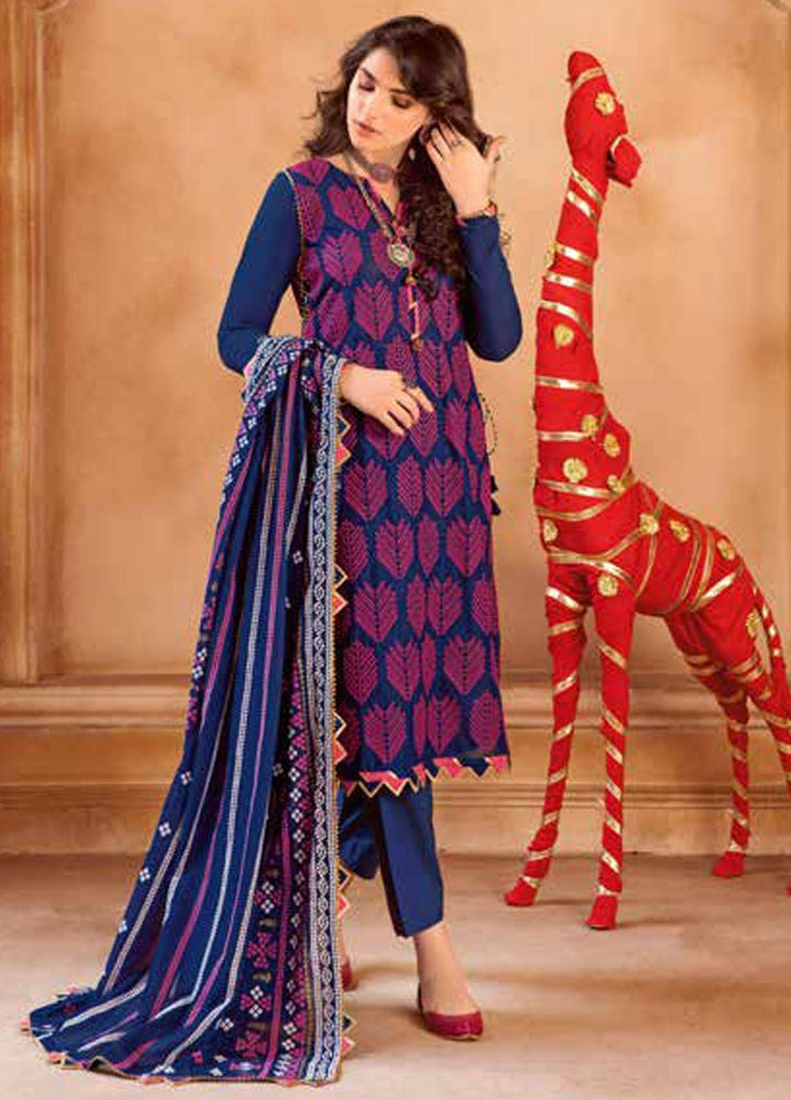 Chunri by Gul Ahmed Printed Lawn Suits Unstitched 3 Piece GA23C CL-32201 - Summer Collection