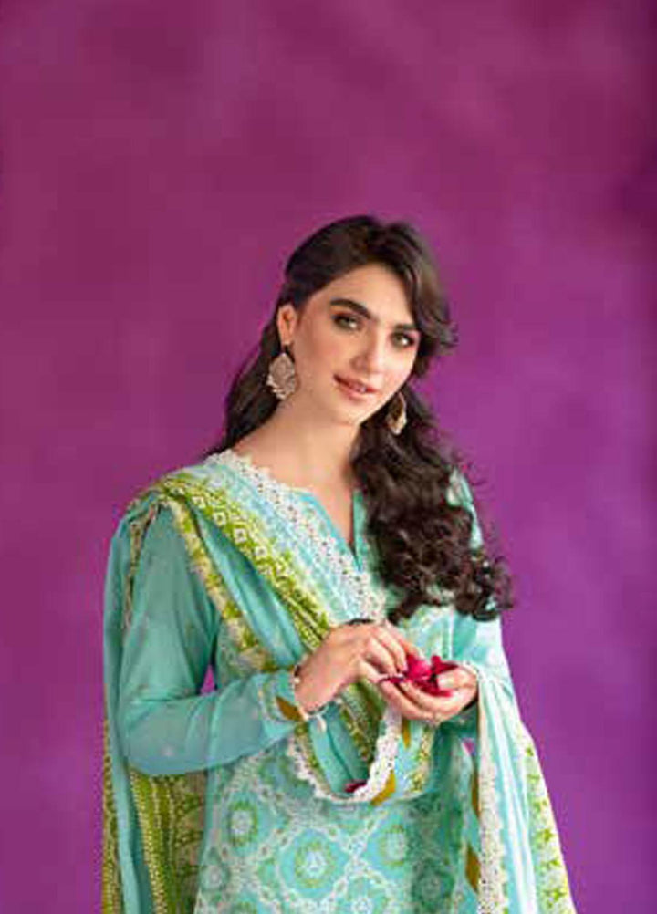 Chunri by Gul Ahmed Printed Lawn Suits Unstitched 3 Piece GA23C CL-32202 - Summer Collection