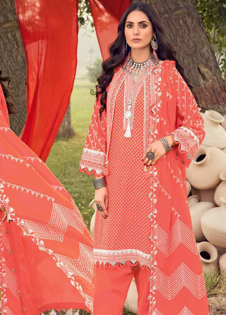 Chunri by Gul Ahmed Printed Lawn Suits Unstitched 3 Piece GA23C CL-32255 A - Summer Collection
