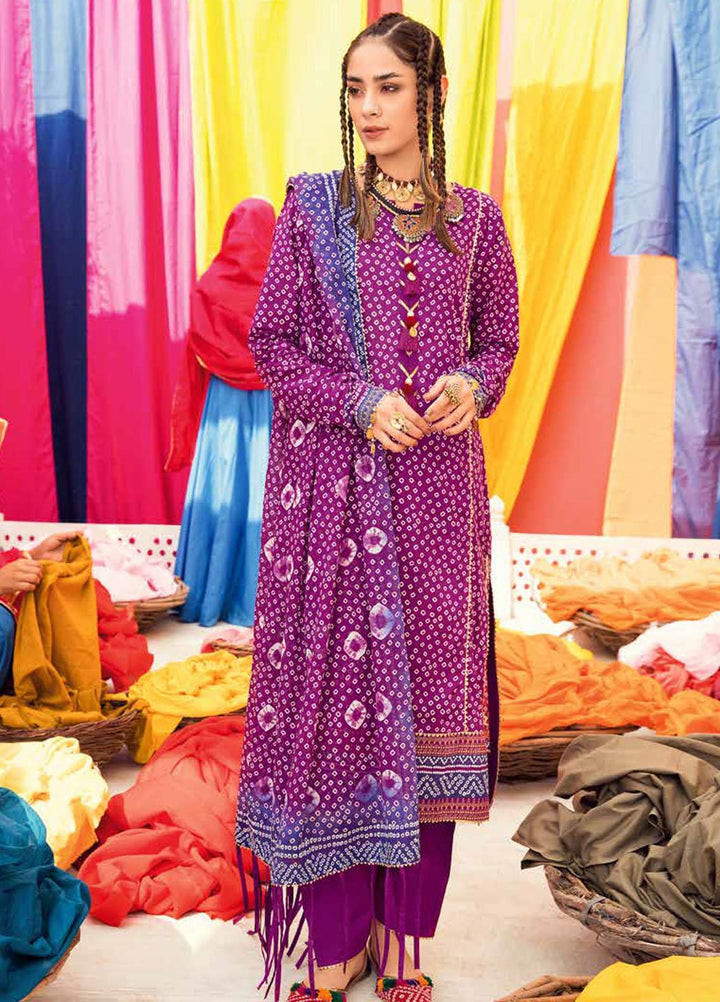 Chunri by Gul Ahmed Printed Lawn Suits Unstitched 3 Piece GA23C CL-32283 A - Summer Collection