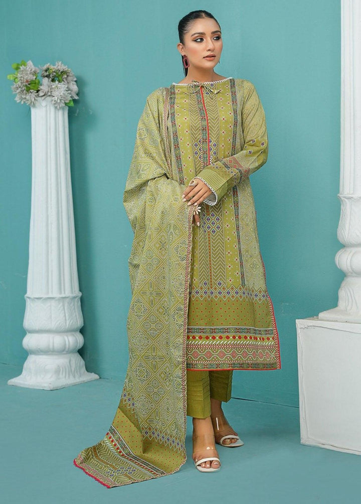 Chunri By Safwa Embroidered Lawn Suits Unstitched 3 Piece SW23CH SCK-13 - Summer Collection