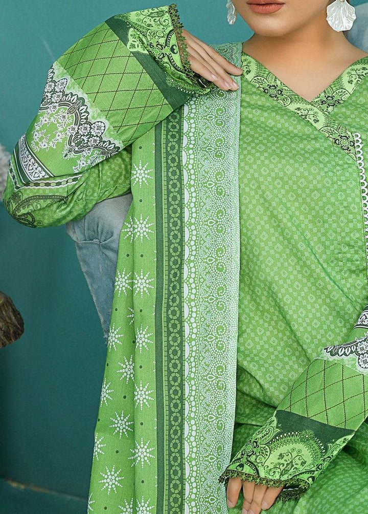 Chunri By Safwa Embroidered Lawn Suits Unstitched 3 Piece SW23CH SCK-18 - Summer Collection