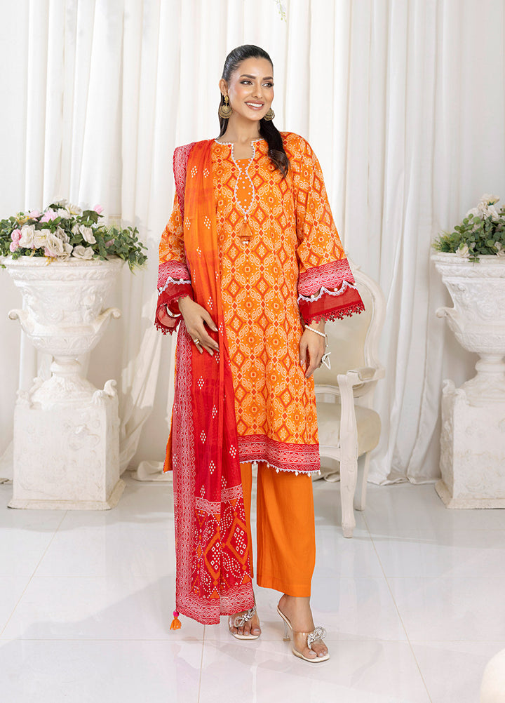 Chunri by Salitex Printed Lawn Suits Unstitched 3 Piece SSW6U3P351UT - Summer Collection