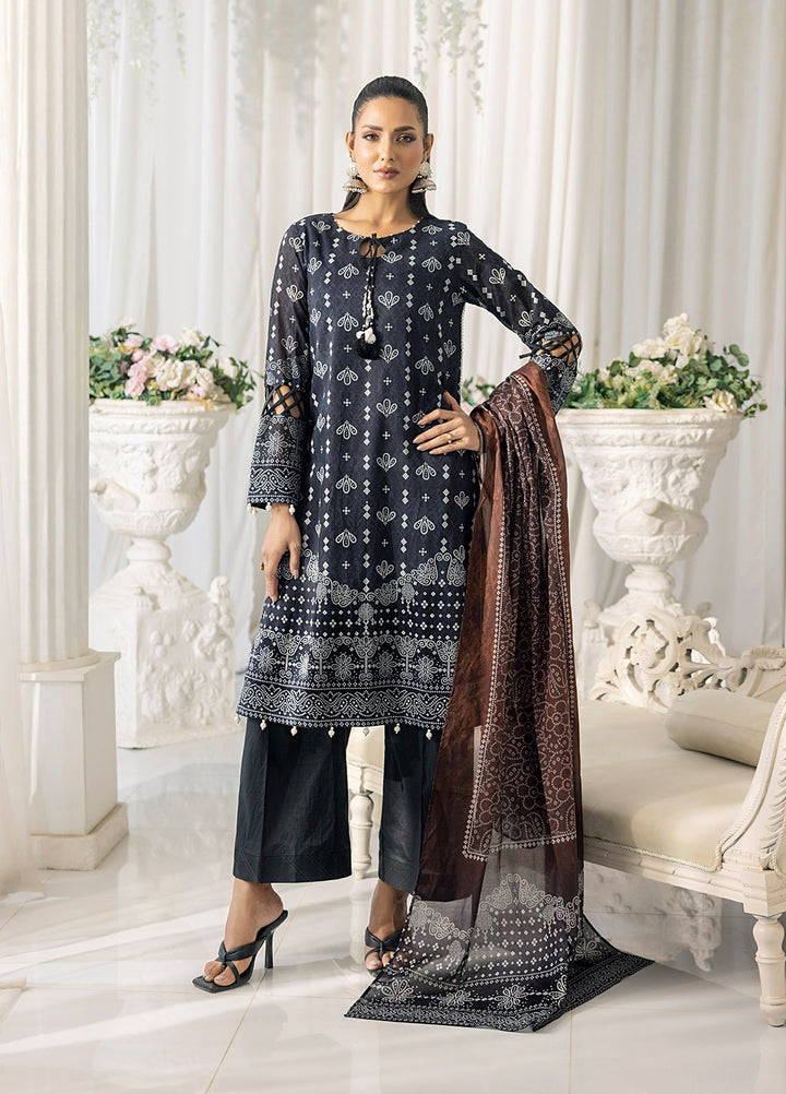 Chunri by Salitex Printed Lawn Suits Unstitched 3 Piece SSW6U3P353UT - Summer Collection
