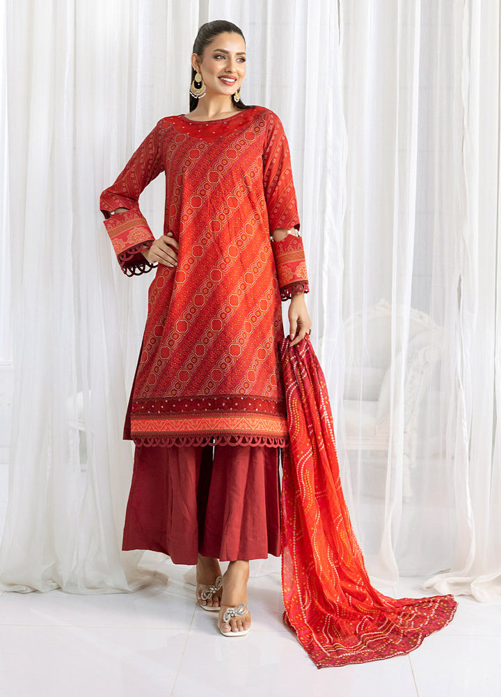 Chunri by Salitex Printed Lawn Suits Unstitched 3 Piece SSW6U3P354UT - Summer Collection