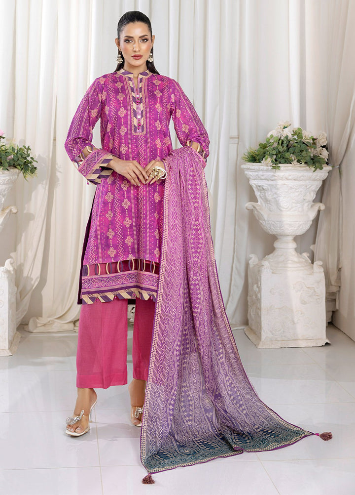 Chunri by Salitex Printed Lawn Suits Unstitched 3 Piece SSW6U3P356UT - Summer Collection