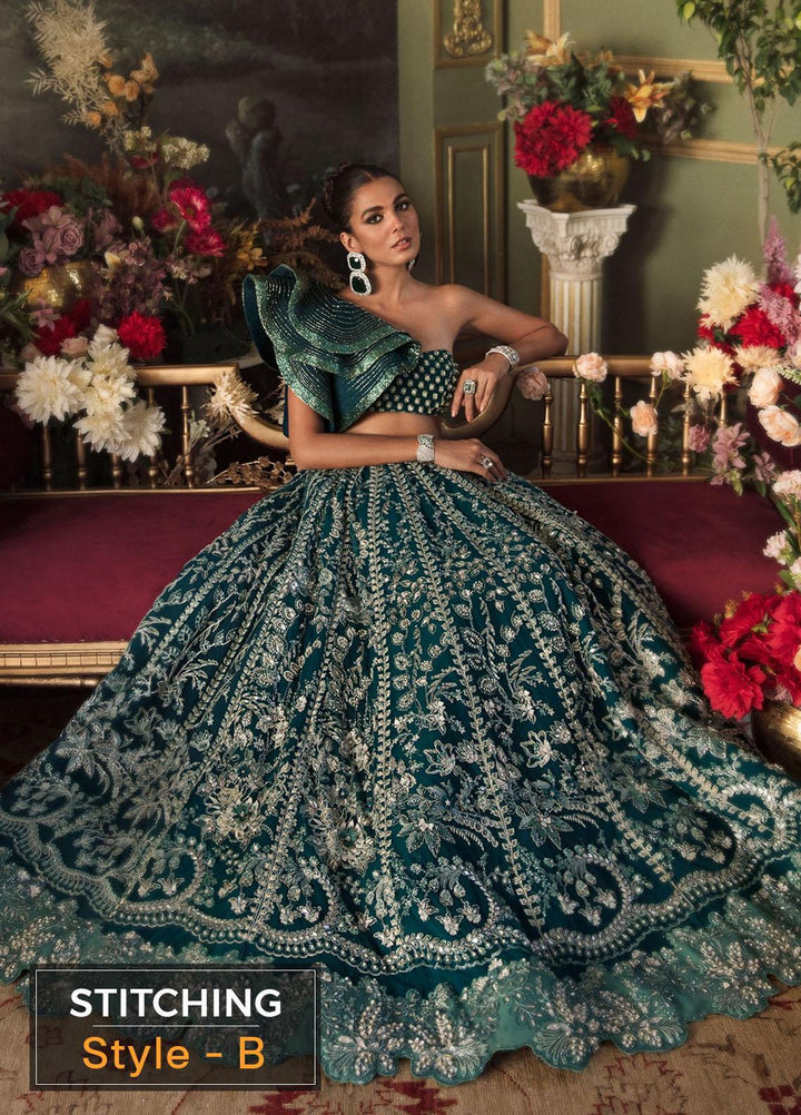 Claire De Lune by Republic WomensWear Embroidered  Suits Unstitched 3 Piece RW22CL FU-01 - Luxury Collection