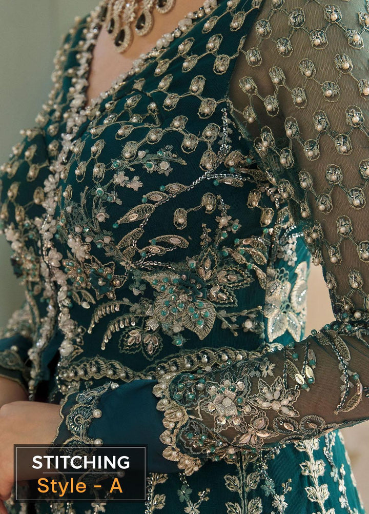 Claire De Lune by Republic WomensWear Embroidered  Suits Unstitched 3 Piece RW22CL FU-01 - Luxury Collection