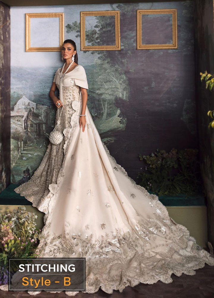 Claire De Lune by Republic WomensWear Embroidered  Suits Unstitched 3 Piece RW22CL FU-03 - Luxury Collection