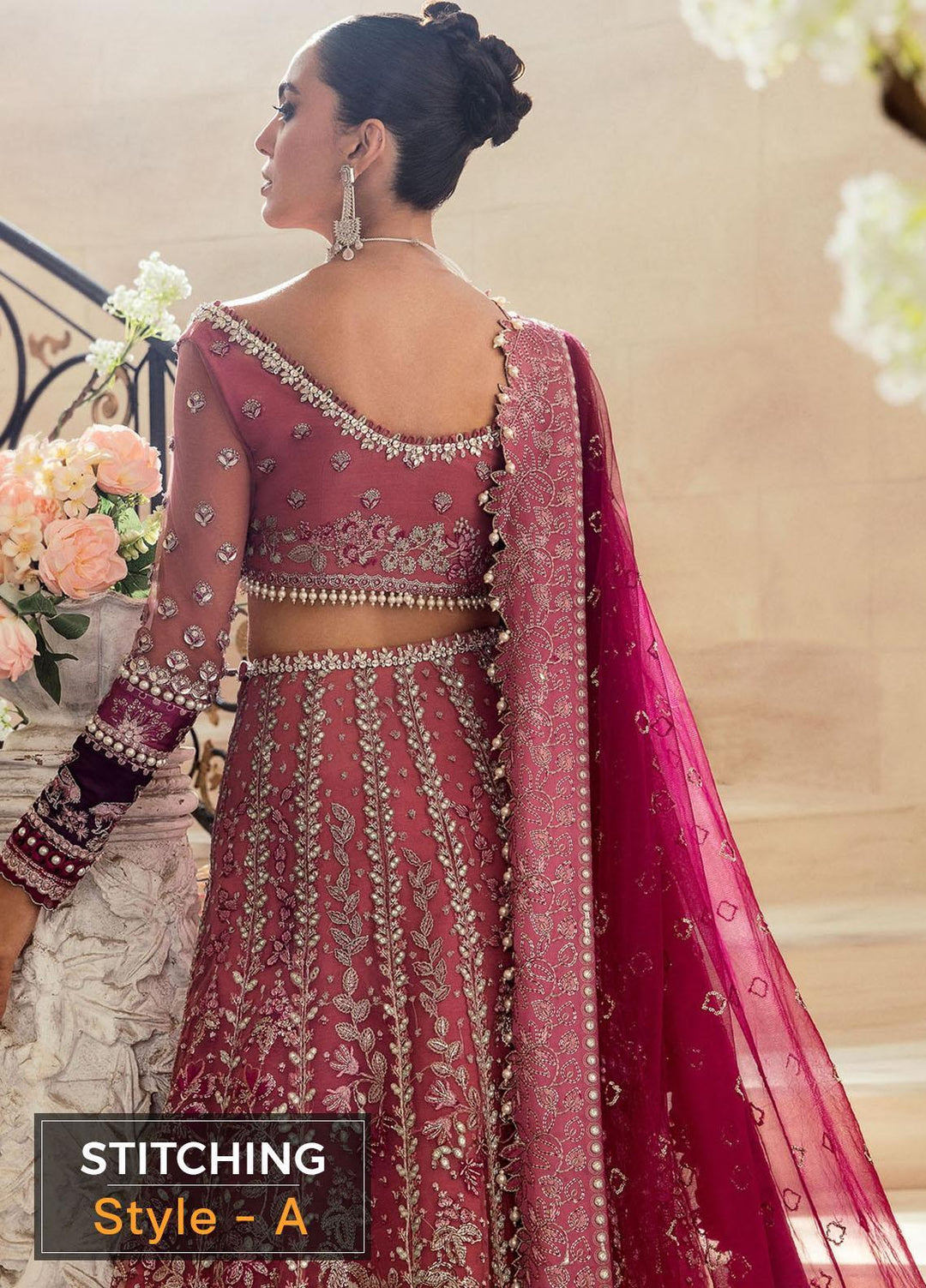 Claire De Lune by Republic WomensWear Embroidered  Suits Unstitched 3 Piece RW22CL FU-04 - Luxury Collection