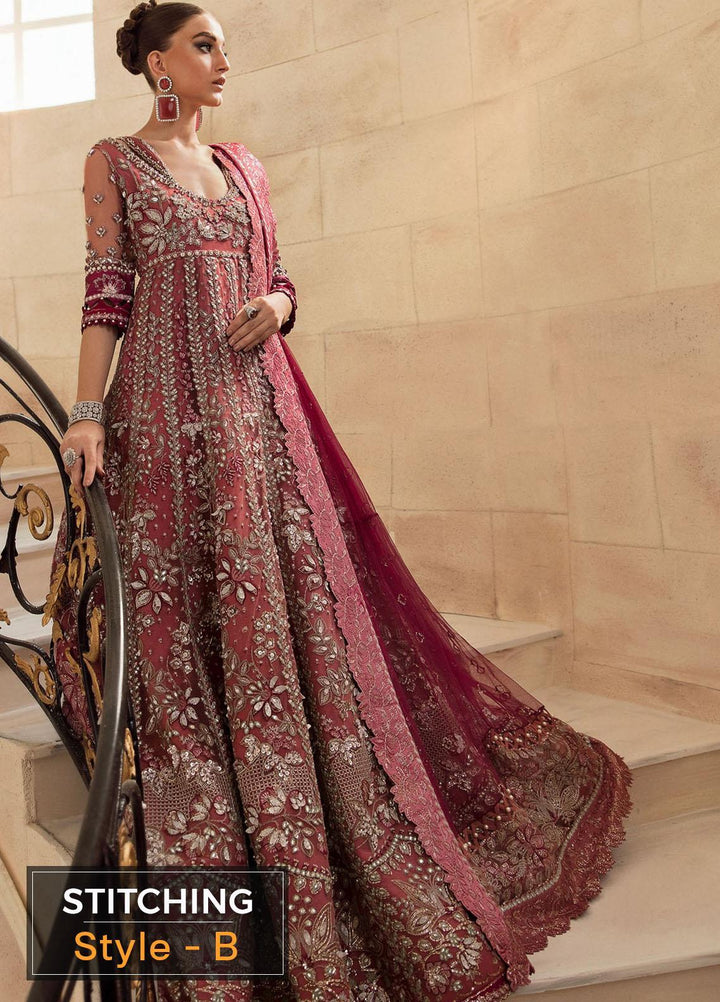 Claire De Lune by Republic WomensWear Embroidered  Suits Unstitched 3 Piece RW22CL FU-04 - Luxury Collection