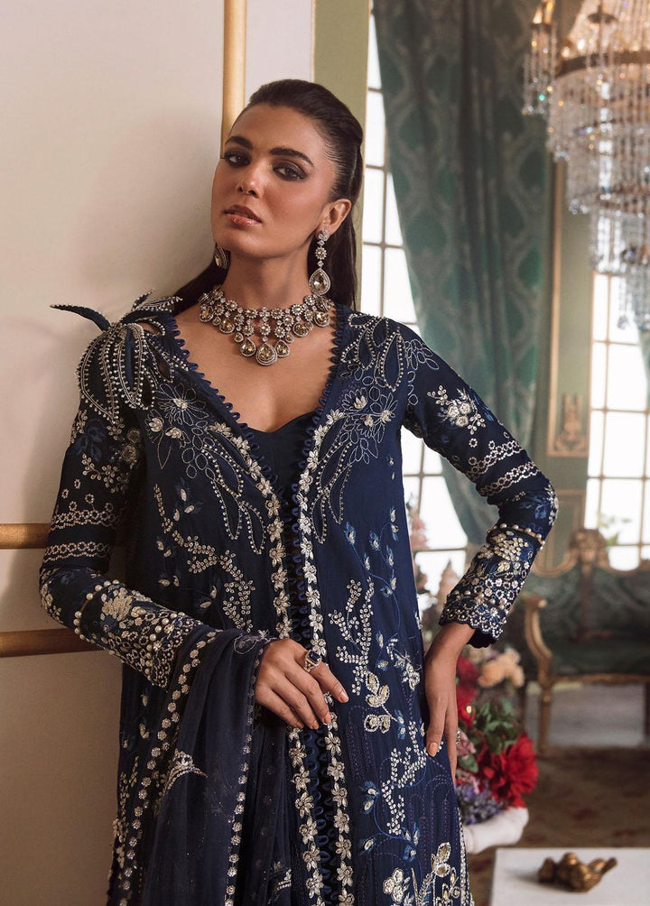 Claire De Lune by Republic WomensWear Embroidered  Suits Unstitched 3 Piece RW22CL FU-07 - Luxury Collection