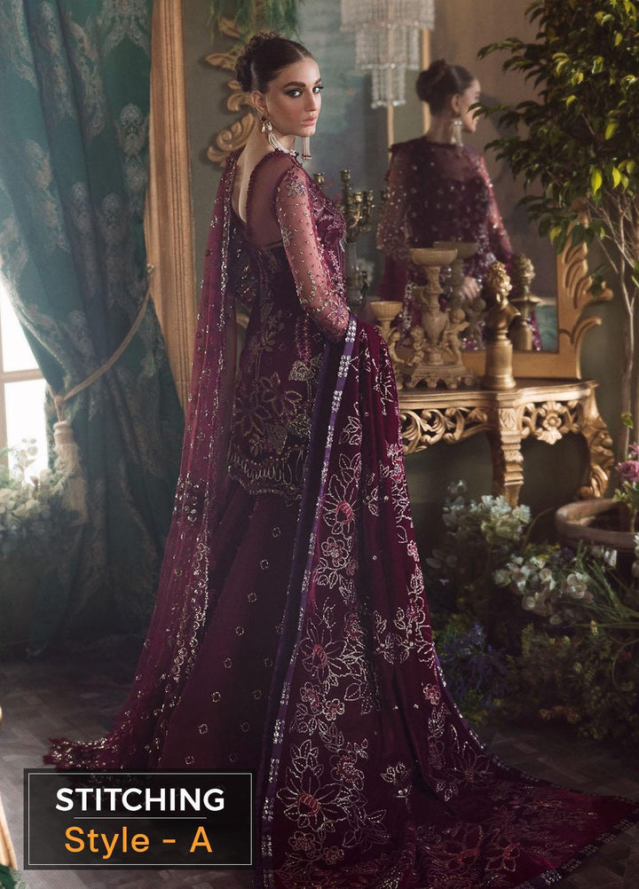 Claire De Lune by Republic WomensWear Embroidered  Suits Unstitched 3 Piece RW22CL FU-08 - Luxury Collection