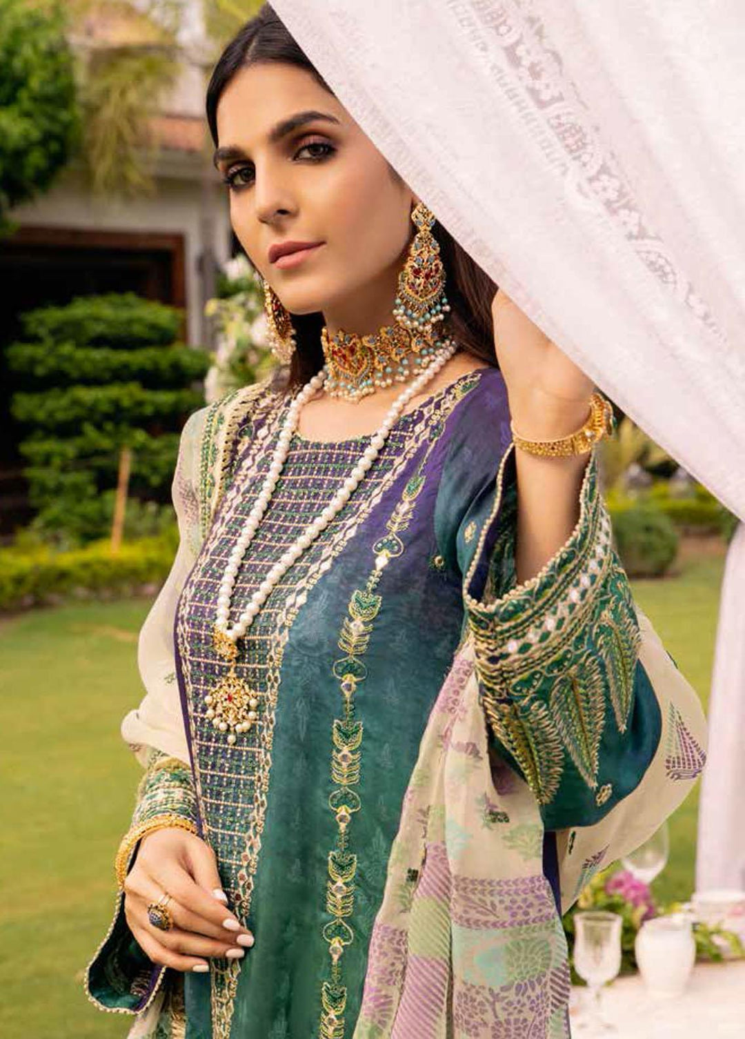 Naranji By Charizma Embroidered Viscose Suits Unstitched 3 Piece CRZ22NW CNW 02 - Winter Collection
