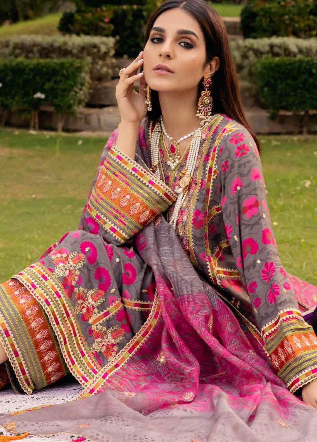 Naranji By Charizma Embroidered Viscose Suits Unstitched 3 Piece CRZ22NW CNW 05 - Winter Collection