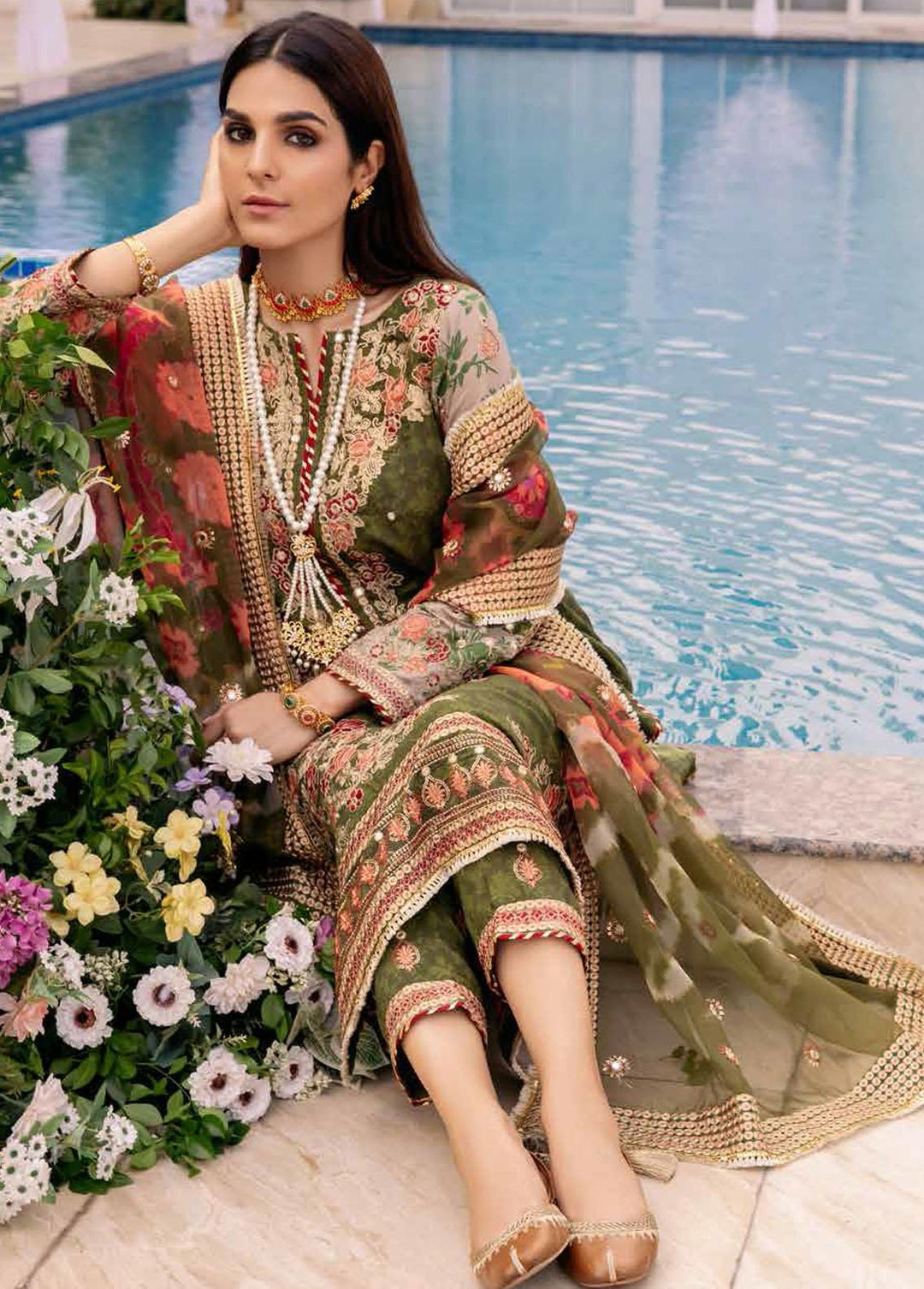 Naranji By Charizma Embroidered Viscose Suits Unstitched 3 Piece CRZ22NW CNW 07 - Winter Collection
