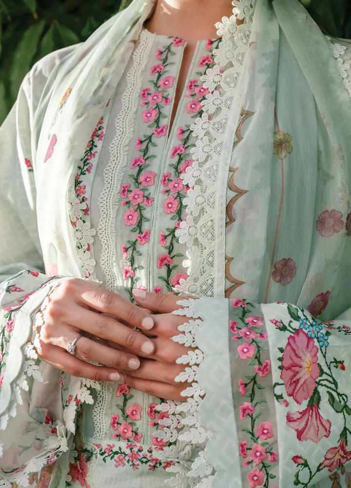 Cocktail By Sardinia Embroidered Lawn Suit Unstitched 3 Piece SRD24C 304 Rosa - Summer Collection