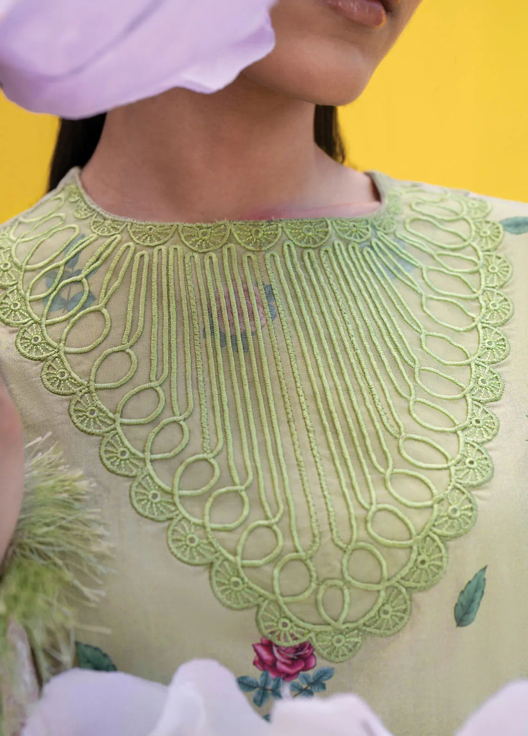 Cocktail By Sardinia Embroidered Lawn Suit Unstitched 3 Piece SRD24C 305 Basil - Summer Collection