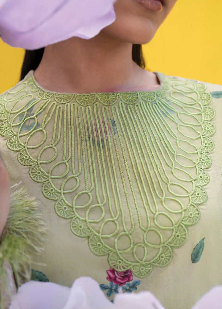 Cocktail By Sardinia Embroidered Lawn Suit Unstitched 3 Piece SRD24C 305 Basil - Summer Collection