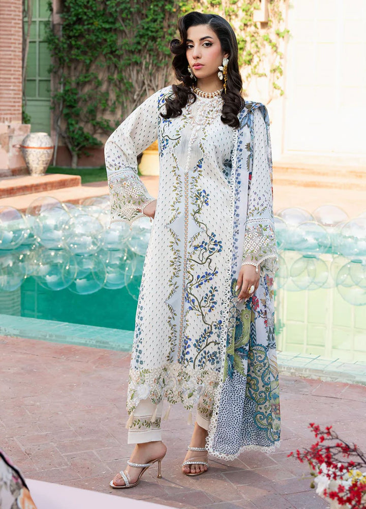 Cocktail by Sardinia Embroidered Lawn Suits Unstitched 3 Piece SRD25CPE 1005 Pina Colada - Summer Collection