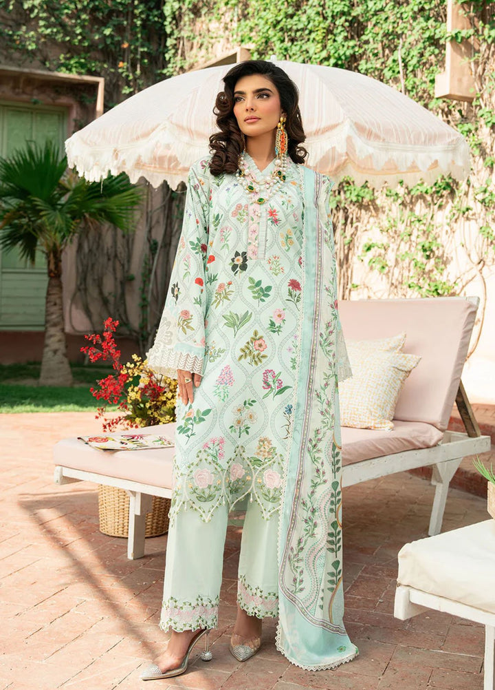 Cocktail by Sardinia Embroidered Lawn Suits Unstitched 3 Piece SRD25CPE 1006 Margarita - Summer Collection
