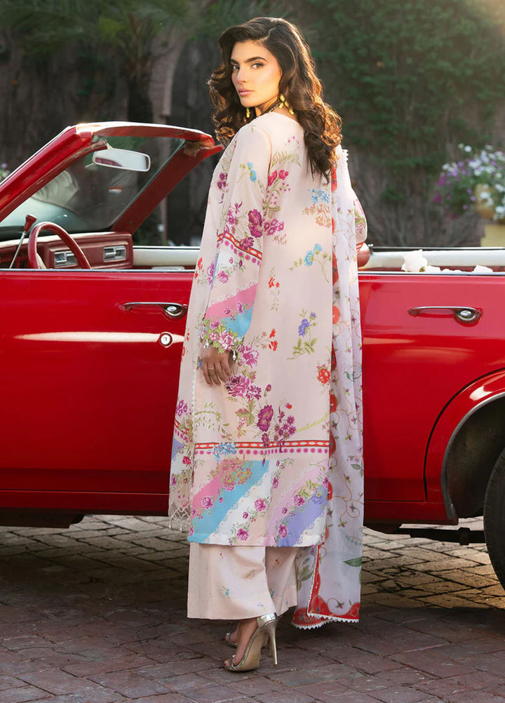 Cocktail by Sardinia Embroidered Lawn Suits Unstitched 3 Piece SRD25CPE 1007 Citrus Fizz - Summer Collection