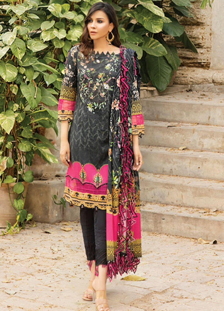 Coco by Al Zohaib Printed Lawn Suits Unstitched 3 Piece AZ21PC D-01 - Summer Collection