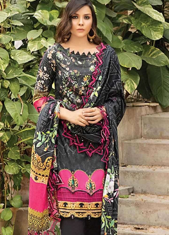 Coco by Al Zohaib Printed Lawn Suits Unstitched 3 Piece AZ21PC D-01 - Summer Collection
