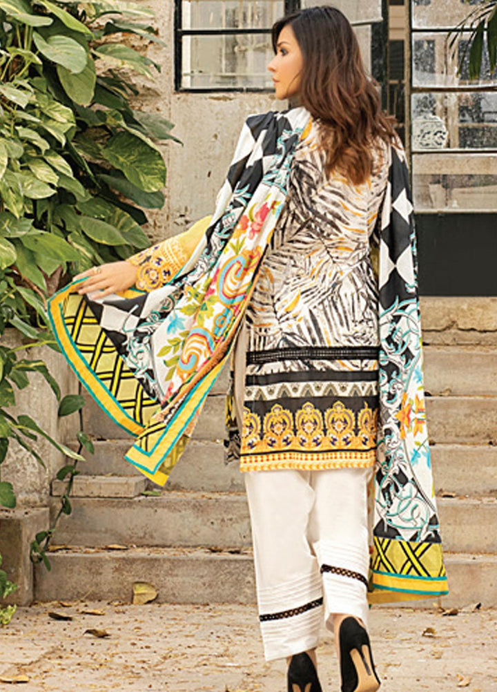 Coco by Al Zohaib Printed Lawn Suits Unstitched 3 Piece AZ21PC D-02 - Summer Collection