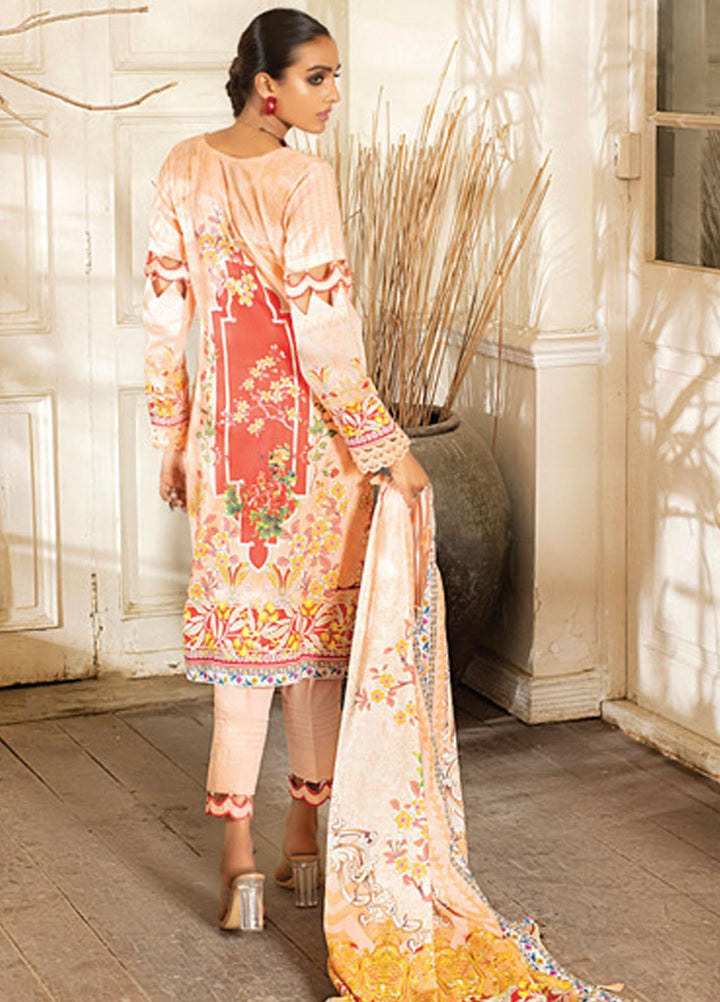 Coco by Al Zohaib Printed Lawn Suits Unstitched 3 Piece AZ21PC D-07 - Summer Collection