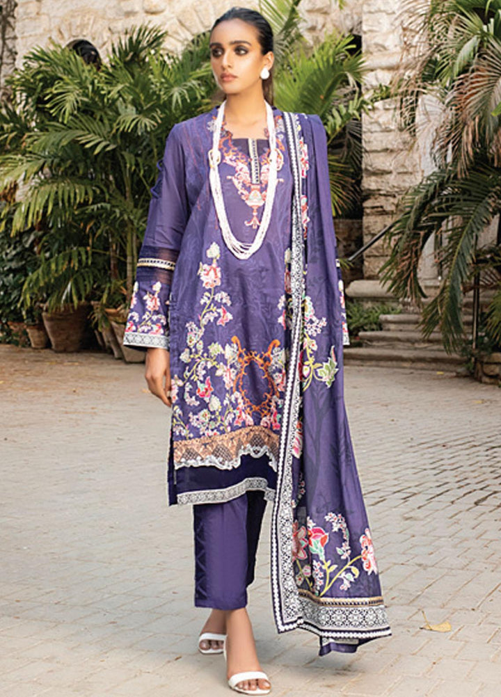Coco by Al Zohaib Printed Lawn Suits Unstitched 3 Piece AZ21PC D-13-B - Summer Collection