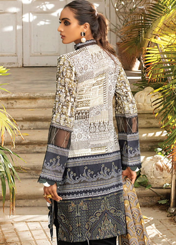 Coco by Al Zohaib Printed Lawn Suits Unstitched 3 Piece AZ21PC D-16 - Summer Collection