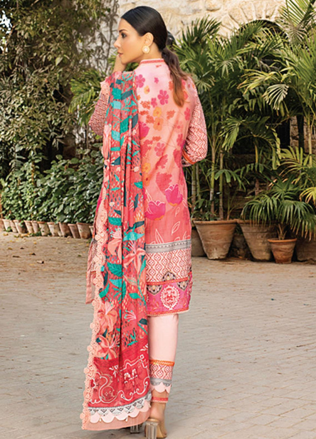 Coco by Al Zohaib Printed Lawn Suits Unstitched 3 Piece AZ21PC D-17 - Summer Collection