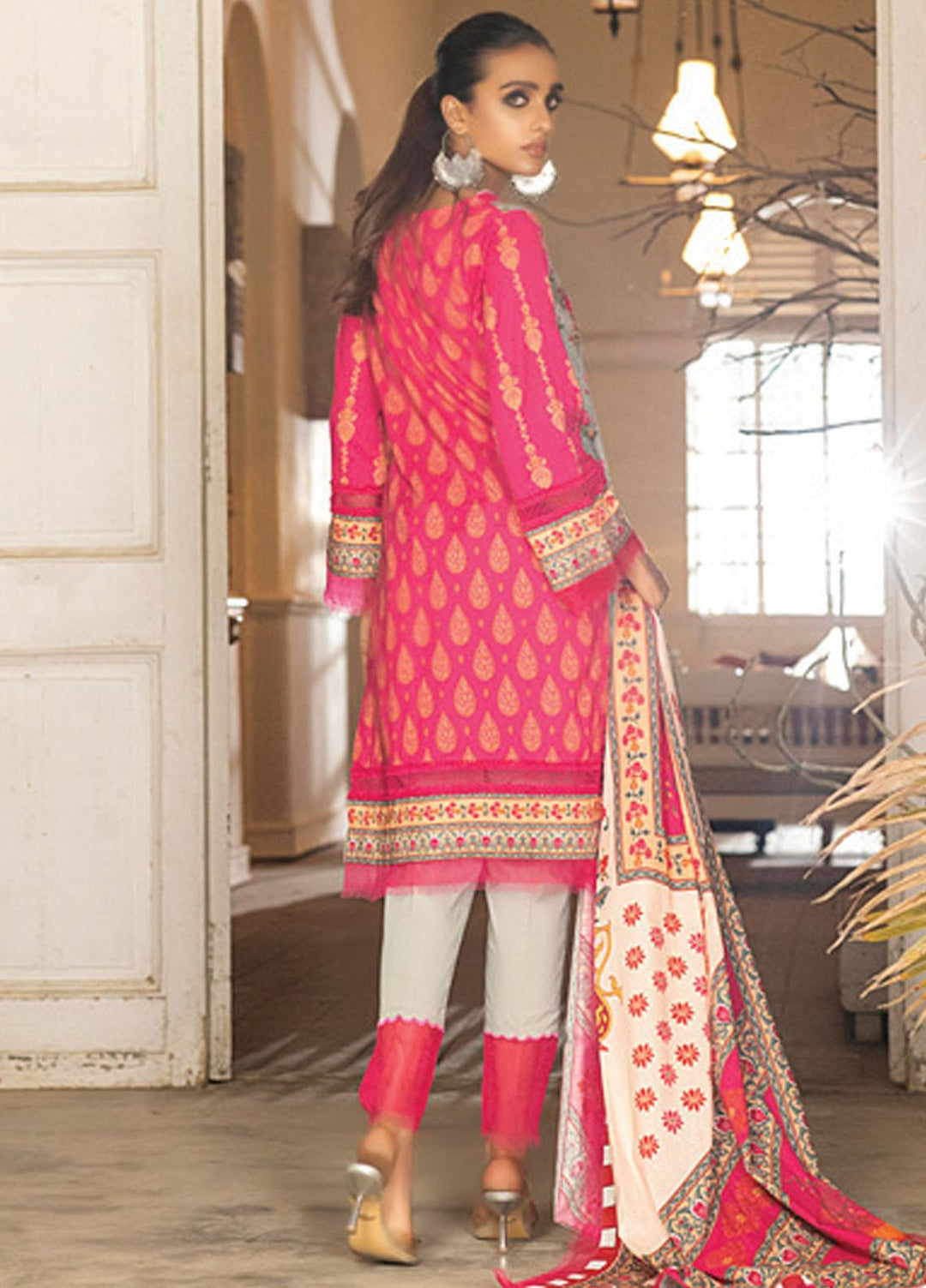 Coco by Al Zohaib Printed Lawn Suits Unstitched 3 Piece AZ21PC D-18 - Summer Collection