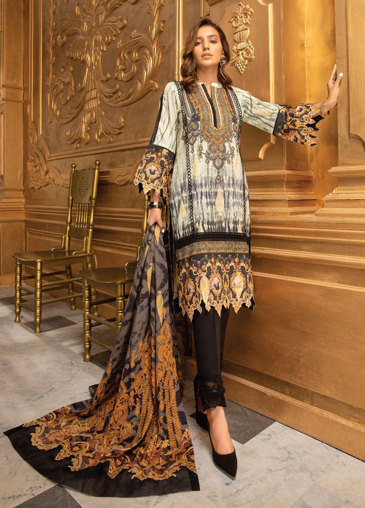Coco by Al Zohaib Printed Lawn Suits Unstitched 3 Piece AZ21-PC2 12 - Summer Collection