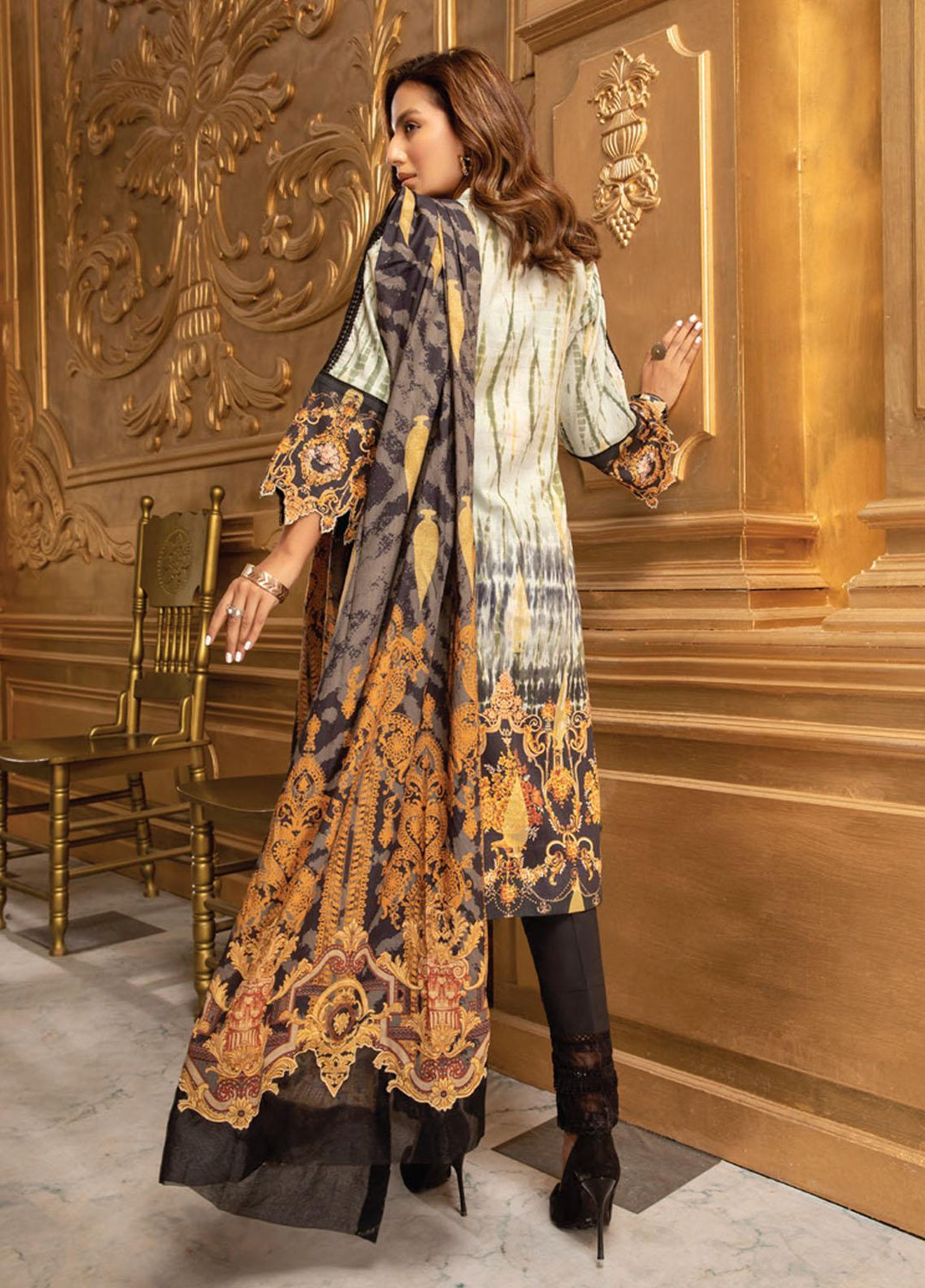 Coco by Al Zohaib Printed Lawn Suits Unstitched 3 Piece AZ21-PC2 12 - Summer Collection