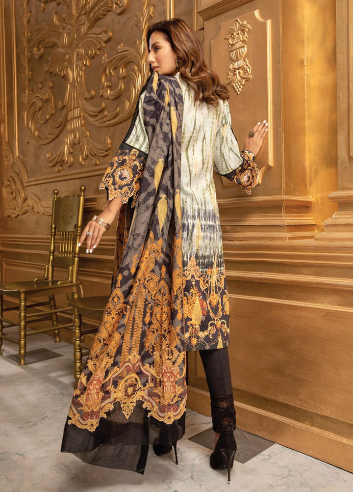 Coco by Al Zohaib Printed Lawn Suits Unstitched 3 Piece AZ21-PC2 12 - Summer Collection