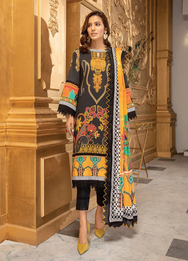 Coco by Al Zohaib Printed Lawn Suits Unstitched 3 Piece AZ21-PC2 18 - Summer Collection