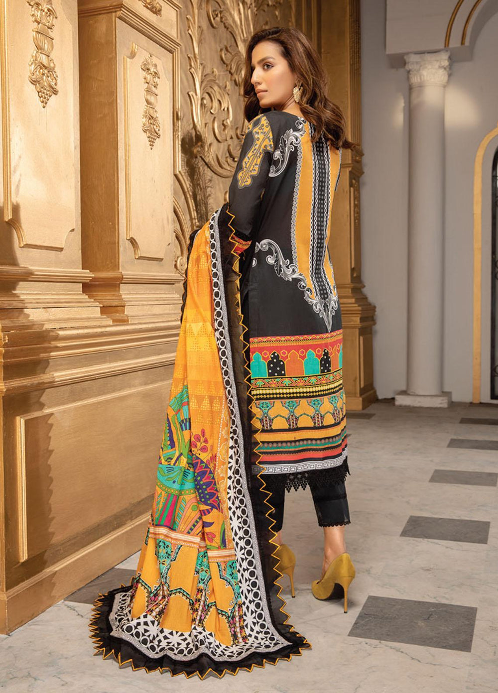 Coco by Al Zohaib Printed Lawn Suits Unstitched 3 Piece AZ21-PC2 18 - Summer Collection