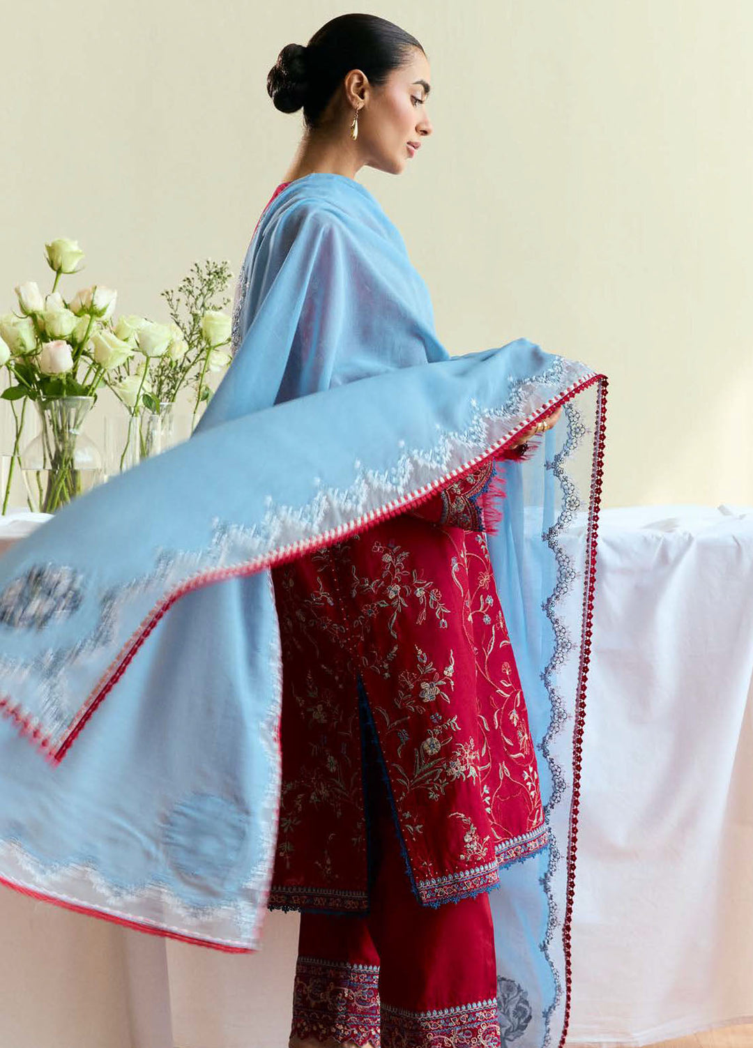 Coco by Zara Shah Jahan Embroidered Lawn Suits Unstitched 3 Piece CZS25EE D-01 Opal - Summer Collection