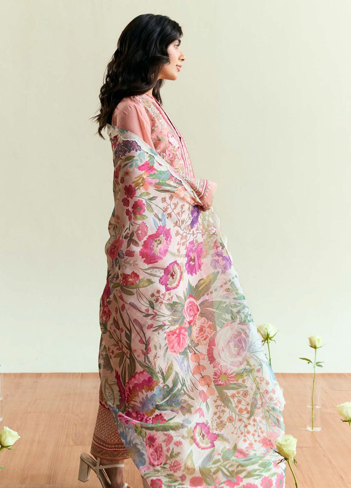 Coco by Zara Shah Jahan Embroidered Lawn Suits Unstitched 3 Piece CZS25EE D-09 Sable - Summer Collection